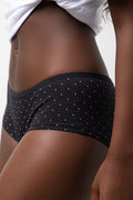 3 Pack Boyleg Panties Black, White And Grey (4)