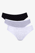 3 Pack Bikini  Black And White (1)