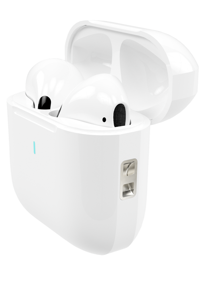 Rockitt Jet Stem 2 Bluetooth Earphones White