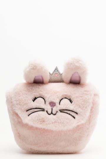Bunny Fur Bag Pink