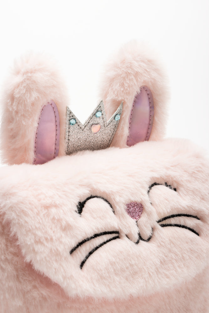 Bunny Fur Bag Pink (3)