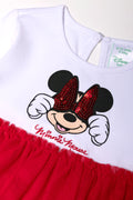 Minnie Mouse Dress White (1)