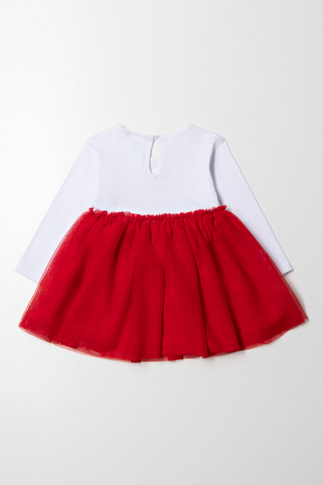 Minnie Mouse Dress White (3)