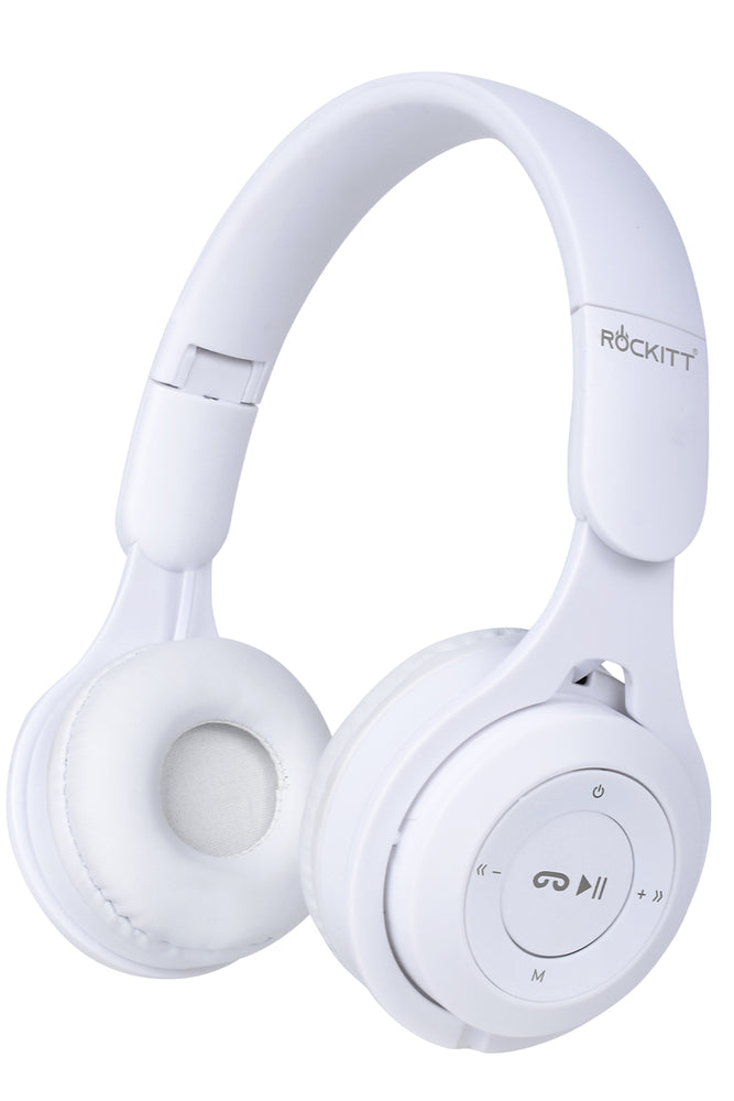 Rockitt BT Headphones White