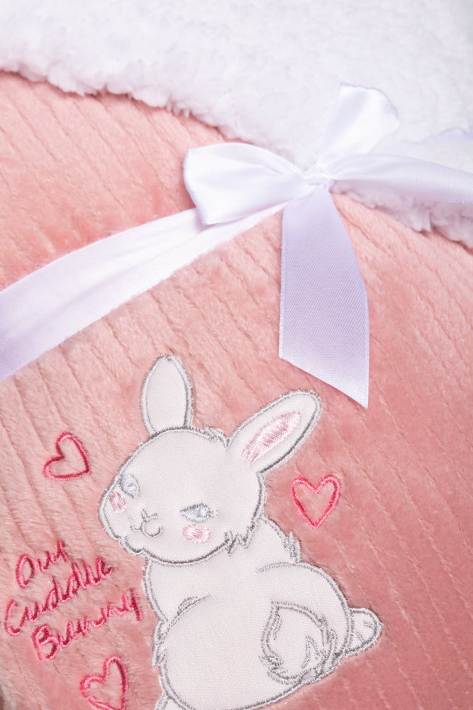 Blanket Pink And White