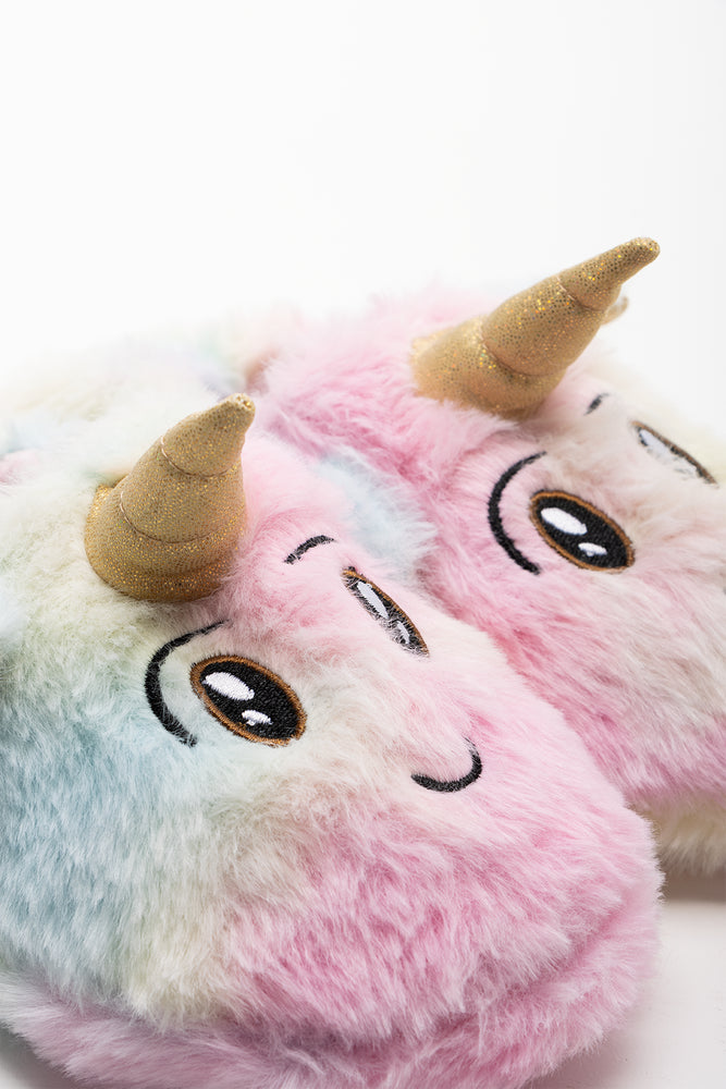 Rainbow Unicorn Slipper Pink (2)