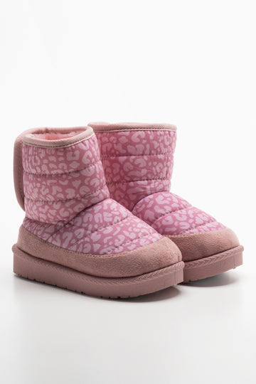 Leopard Boot Pink
