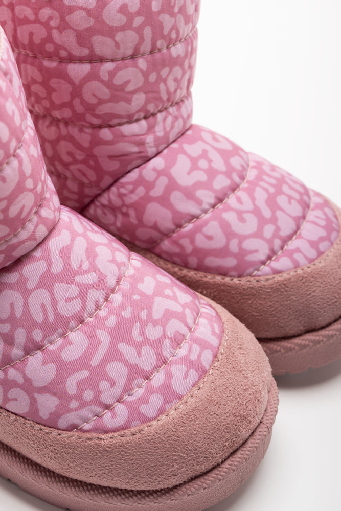 Leopard Boot Pink (2)