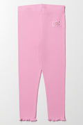 Rib Leggings Pink