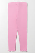 Rib Leggings Pink (2)