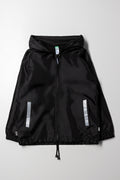 Primary School Reflective Rain Jacket Black