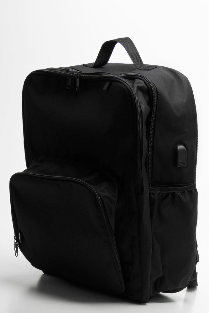 Jumbo Laptop USB Bag Black (1)