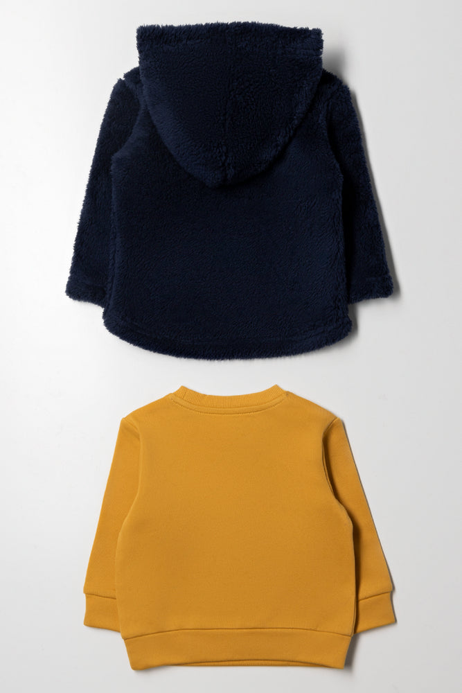 2 Pack Adventure Tracktops Navy And Yellow (3)