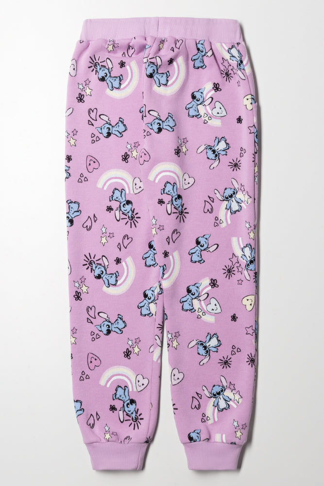 Lilo & Stitch Trackpants Lilac (2)