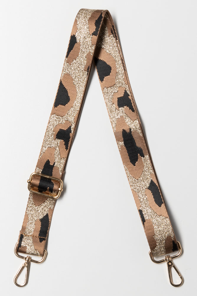 Animal Bag Strap Brown