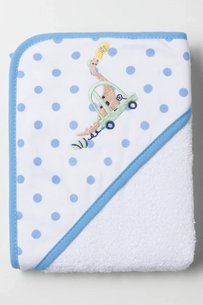 Hooded Towel White