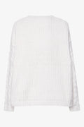 Diamante And Pearl Jersey Cream (1)