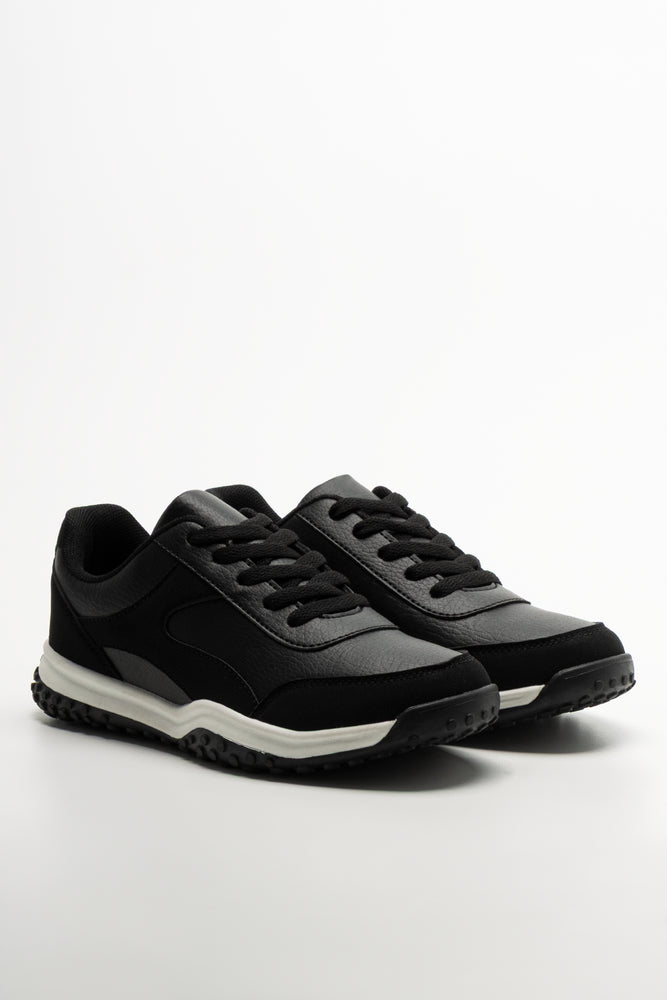 Rugged Retro Trainers Black