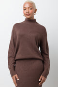 Lurex Jumper Brown