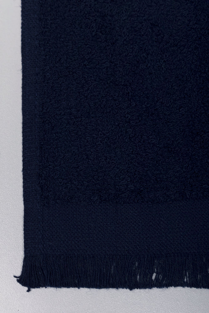 2 Pack Fringed Guest Towel Navy And Light Blue (1)