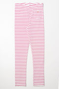 Rib Stripe Legging Pink