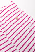 Rib Stripe Legging Pink (1)