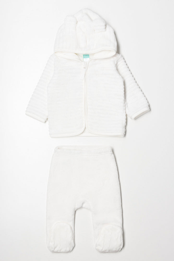 Jacket And Legging Set White