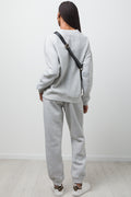 Fleece Crew Neck Grey (2)