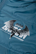 Batman Puffer Jacket Teal (2)