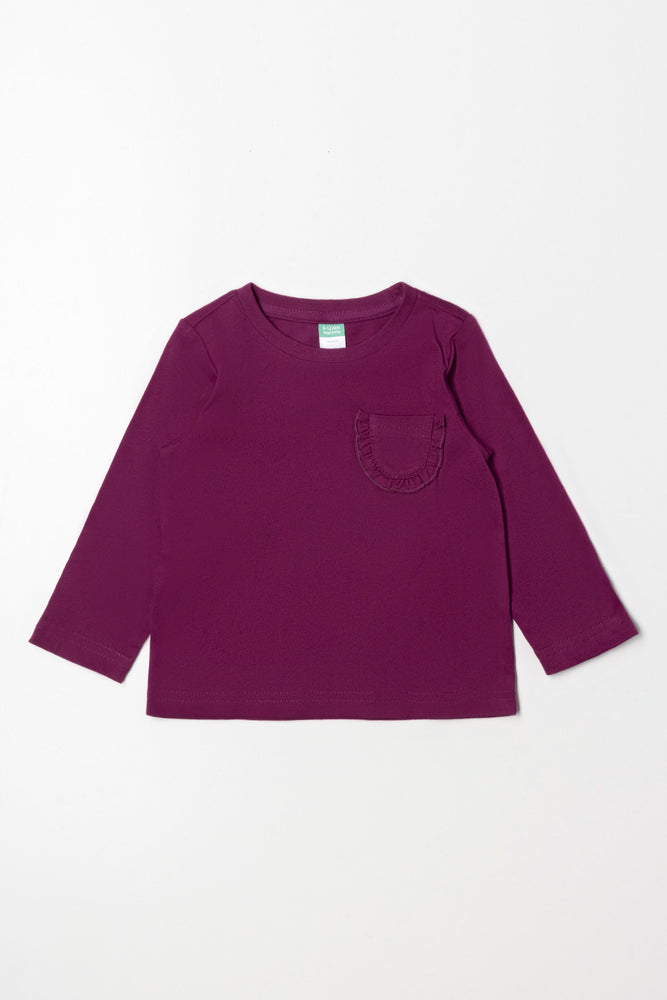 Long Sleeve T-Shirt Burgundy
