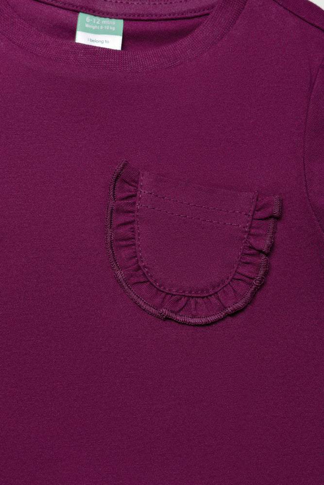 Long Sleeve T-Shirt Burgundy