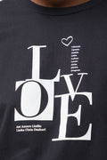 Love Short Sleeve T-Shirt Black (3)