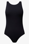 Matte Sleeveless Bodysuit Black