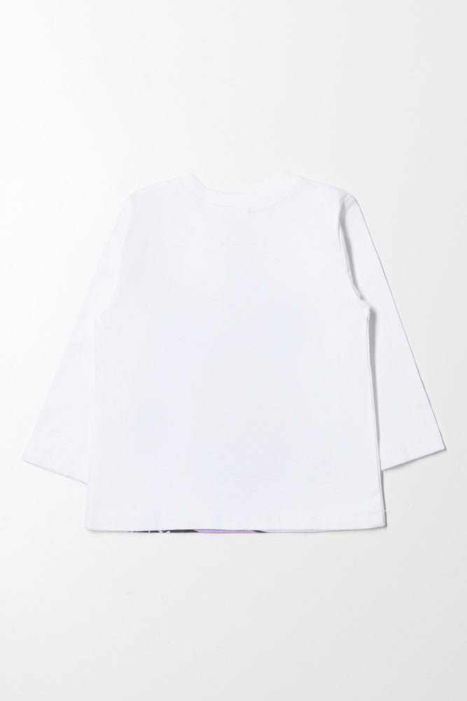 Minnie Mouse Long Sleeve T-Shirt White (2)