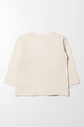Mickey Mouse Long Sleeve T-Shirt Natural (2)