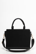 Mini Handbag With Gold Trim Black (2)