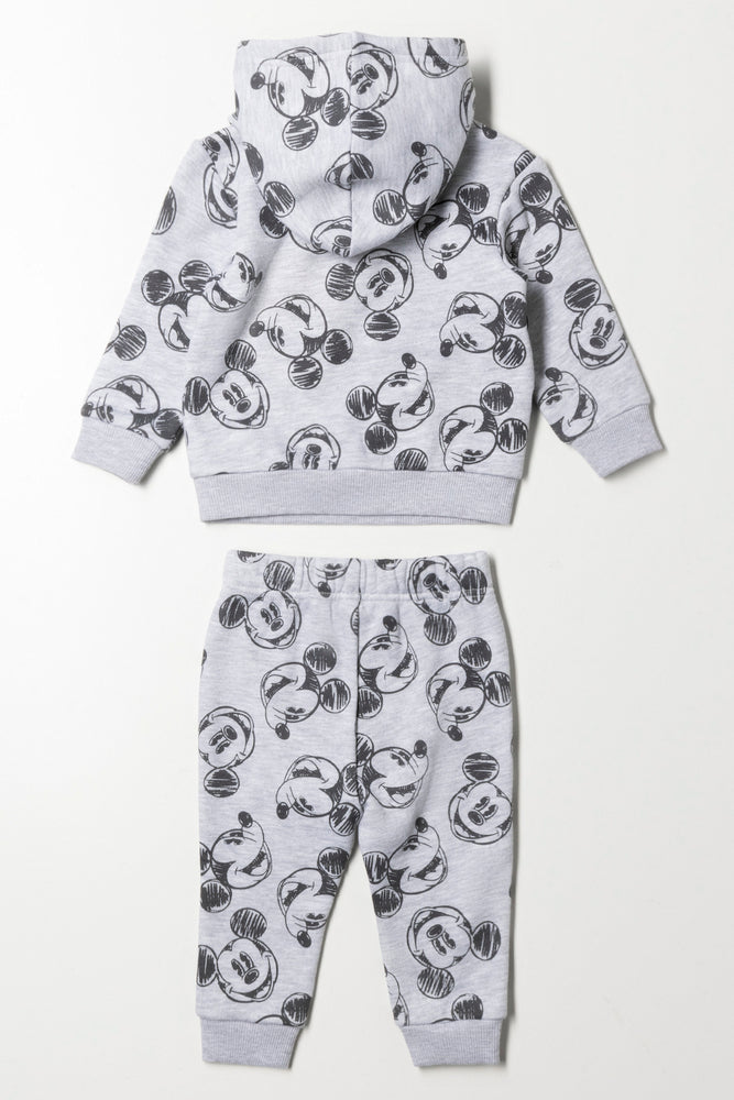 Mickey Mouse Tracksuit Grey (3)