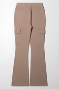 Flare Cargo Legging Natural (3)