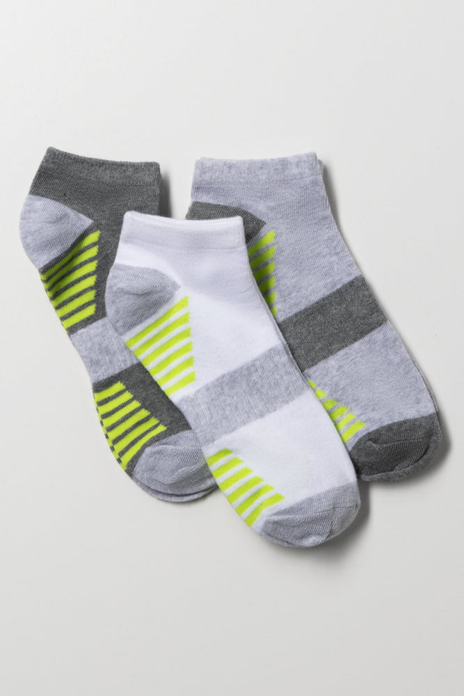 3 Pack Sport Socks Multi