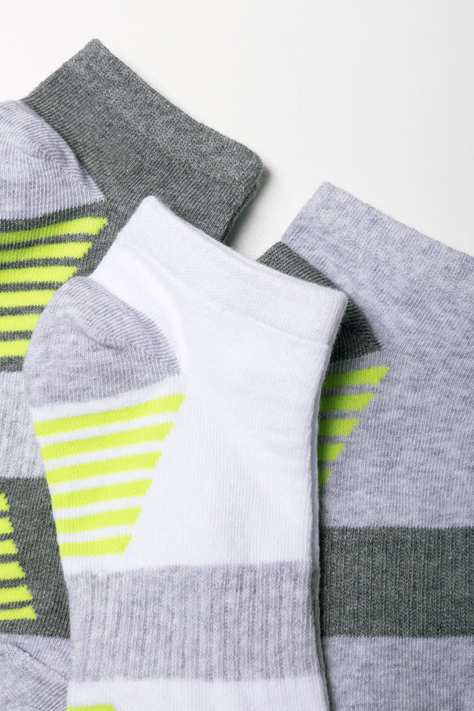 3 Pack Sport Socks Multi (1)