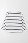 Stripe Long Sleeve T-Shirt Navy And White (2)