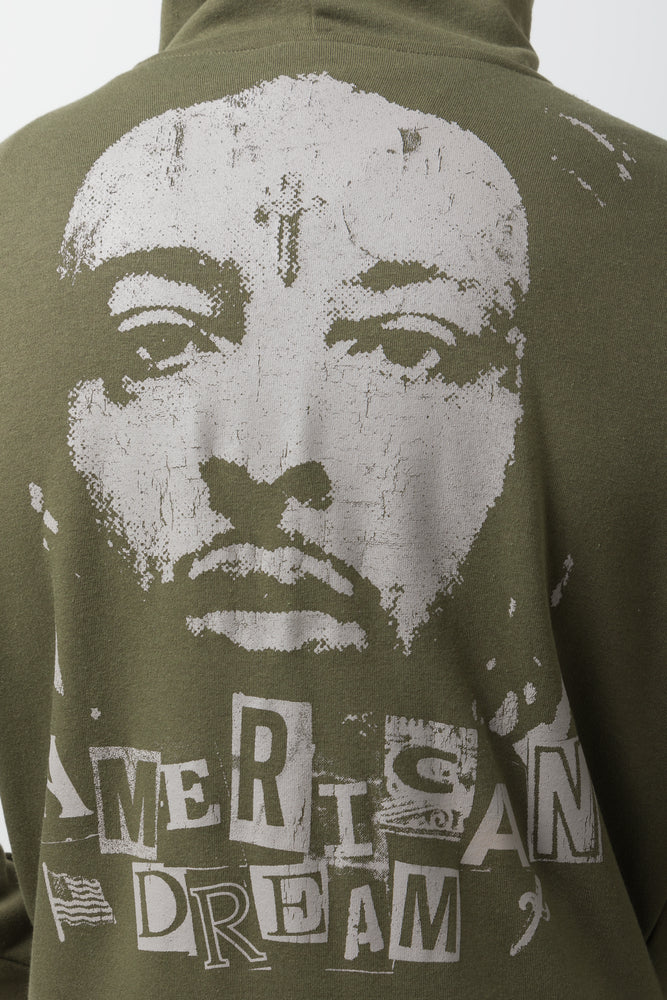 21 Savage Hooded Tracktop Green (3)