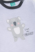 3 Pack Babygrows Grey (1)