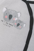 3 Pack Babygrows Grey (2)