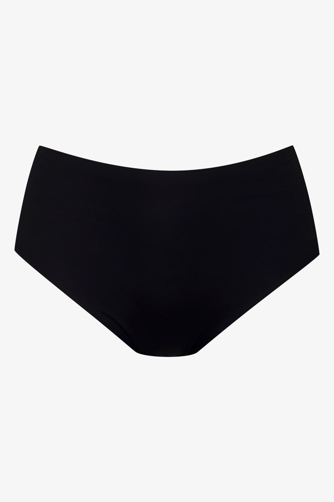 2 Pack Bonded Briefs Black And Natural (2)