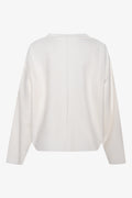 Rib Long Sleeve Jersey Cream (1)