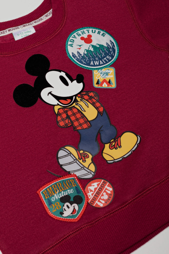 Mickey Track Top Red (1)