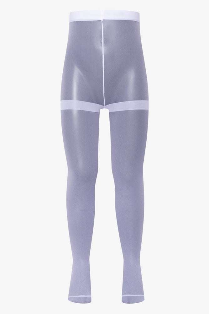 2 Pack Hosiery White And Pink