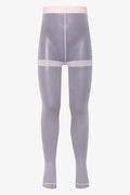 2 Pack Hosiery White And Pink (2)