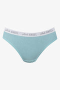 3 Pack Bikini Panties Navy, Aqua And Grey (1)